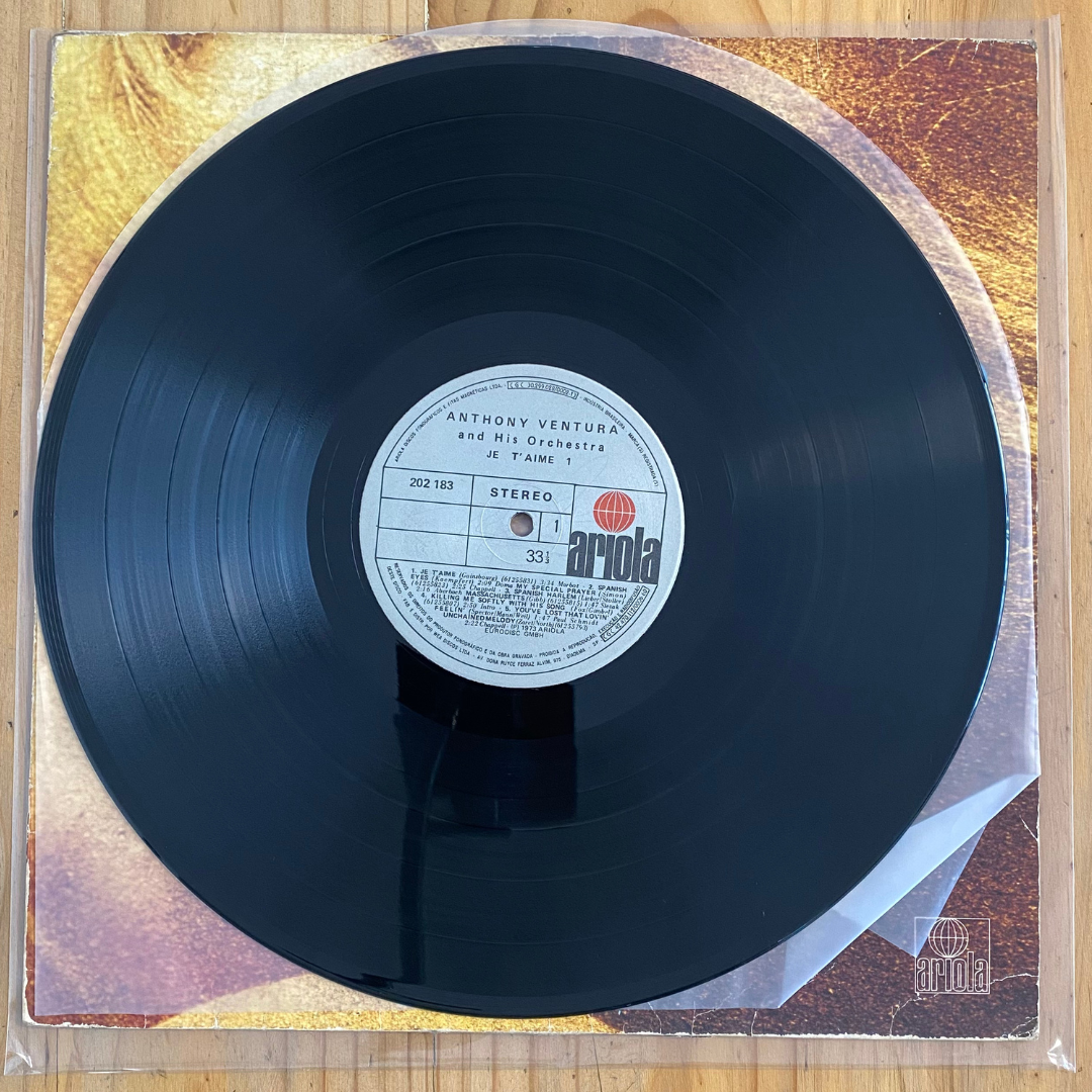 Orchester Anthony Ventura<br> Je T'aime 1<br> Ariola – 202183
