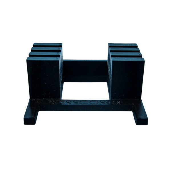 Bros <br> Soporte Rack para 4 Discos Vinilos