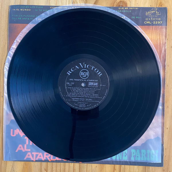 Gastone Parigi <br> Una Trompeta Al Atardecer <br> RCA Victor – CML-2297