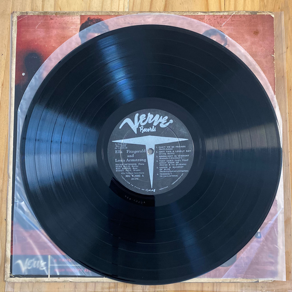 Ella Fitzgerald And Louis Armstrong<br> Ella And Louis<br> Verve Records – MG V-4003