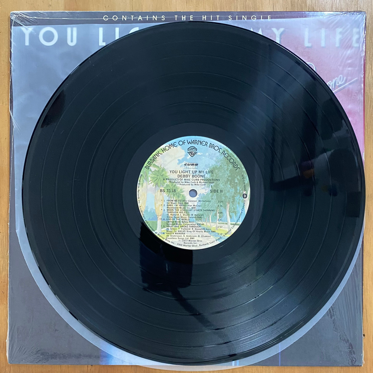 Debby Boone<br>You Light Up My Life 1977 <br>Warner Bros. Records / Curb Records – BS 3118