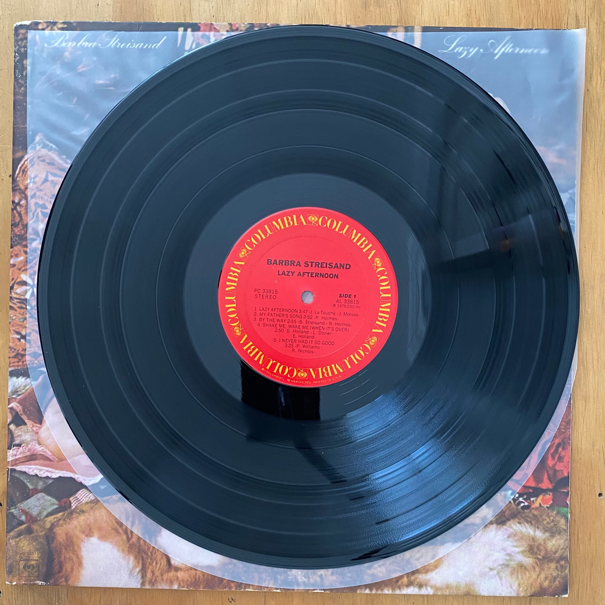 Barbra Streisand<br>Lazy Afternoon 1975 <br>Columbia – PC 33815