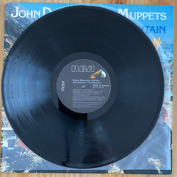 John Denver & The Muppets<br> Rocky Mountain Holiday 1983<br> RCA Victor – AFL-1-4721