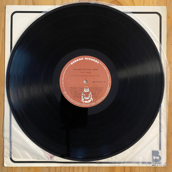 Paul Anka<br> The Best Of Paul Anka 1974 <br> Buddah Records – BDLP-41211