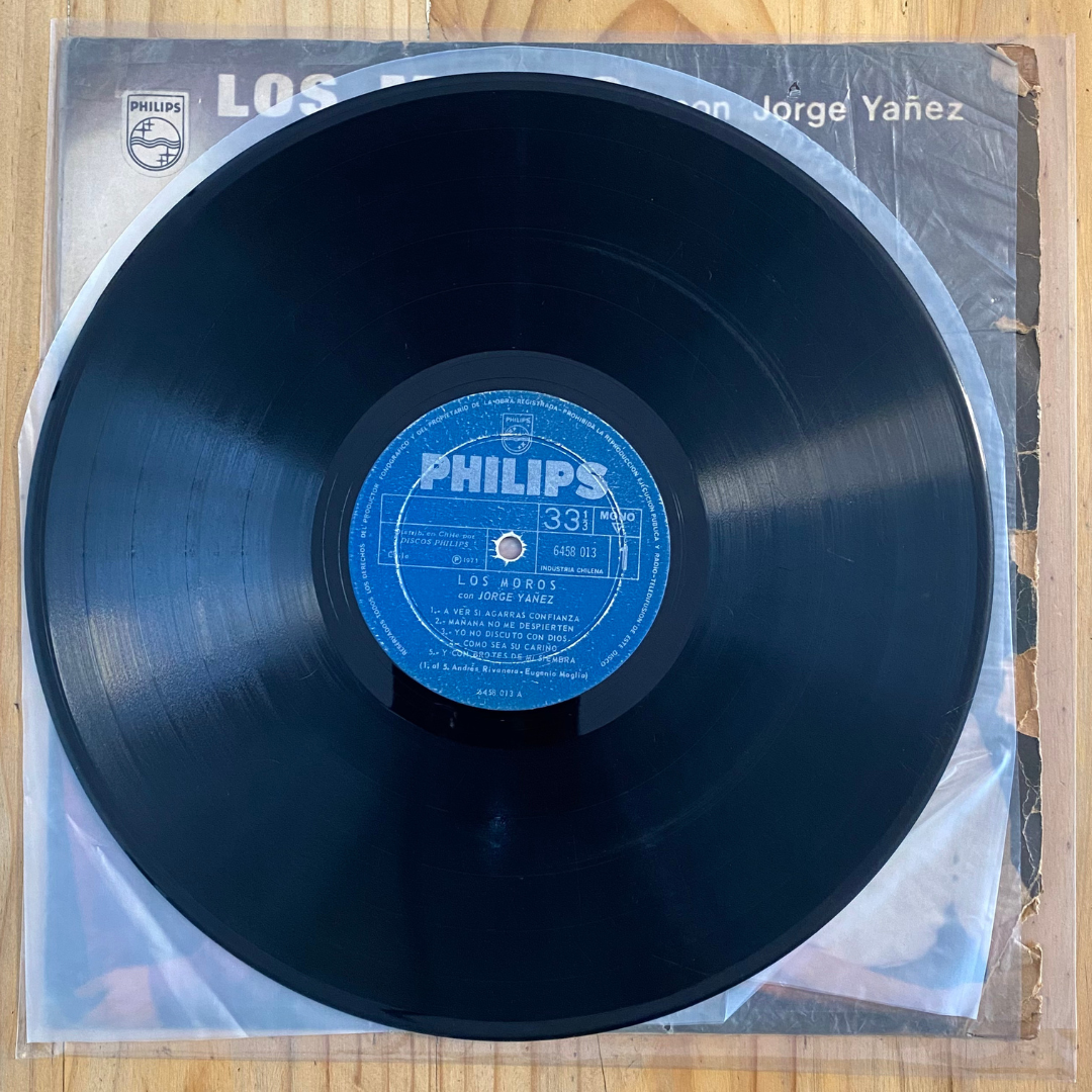 Los Moros Con Jorge Yañez<br> Los Moros Con Jorge Yañez 1971<br> Philips – 6458013
