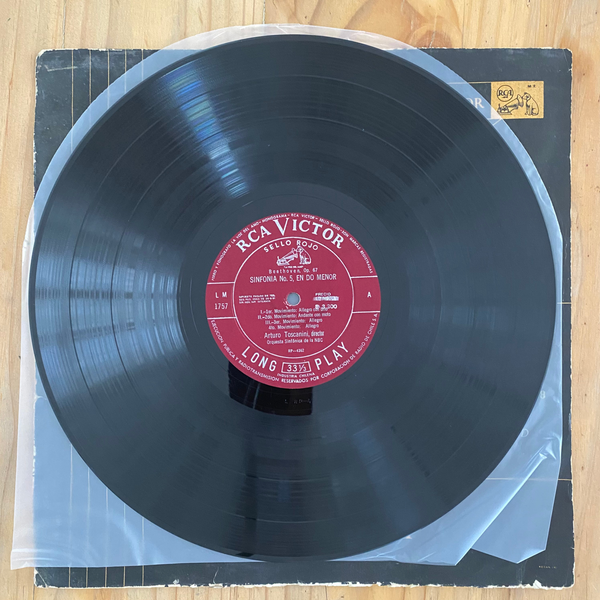 Beethoven – Toscanini And The NBC Symphony Orchestra<br>Symphonies Nos. 5 & 8<br>RCA Victor Red Seal – LM 1757