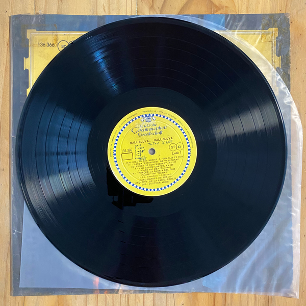 Berliner Händel-Chor, Radio-Symphonie-Orchester Berlin, Günther Arndt<br>Halleluja... Halleluja (Berühmte Chöre)<br>Deutsche Grammophon Gesellschaft 136.366
