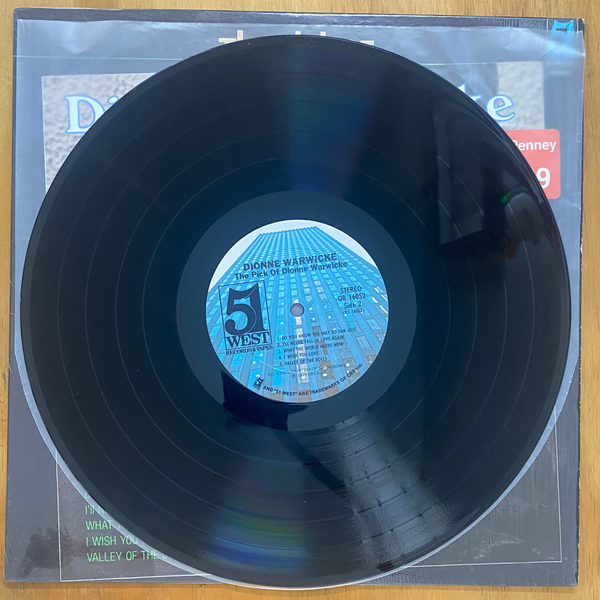 Dionne Warwicke<br> The Pick Of Dionne Warwicke 1979 <br> 51 West Records & Tapes – QR16052