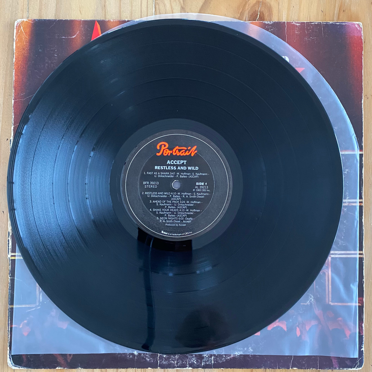 Accept<br> Restless & Wild 1983<br> Portrait – BFR 39213