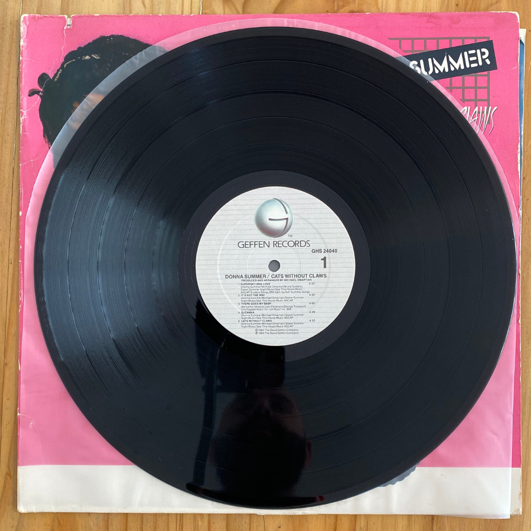 Donna Summer <br> Cats Without Claws 1984 <br> Geffen Records – GHS 24040