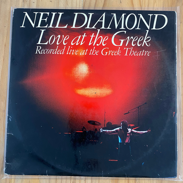 Neil Diamond<br> Love At The Greek - Recorded Live At The Greek Theatre 1977<br> CBS – S 95001