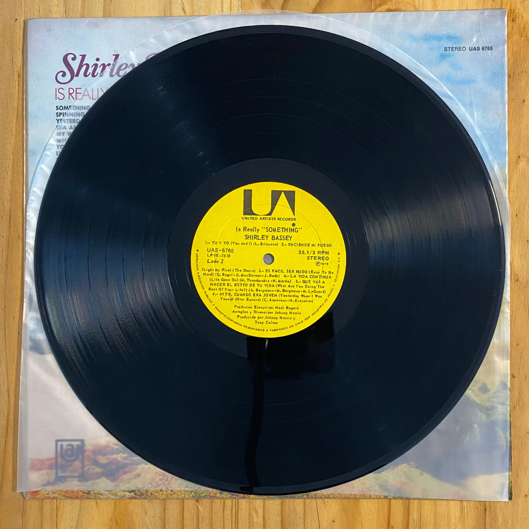 Shirley Bassey <br> Is Really "Something" <br> United Artists Records – UAS-6765