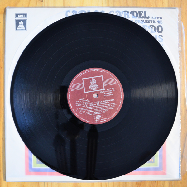 Carlos Gardel Con La Orquesta De Alfredo De Angelis <br> Carlos Gardel Con La Orquesta De Alfredo De Angelis 1974 <br> Odeon – SLDC-36869