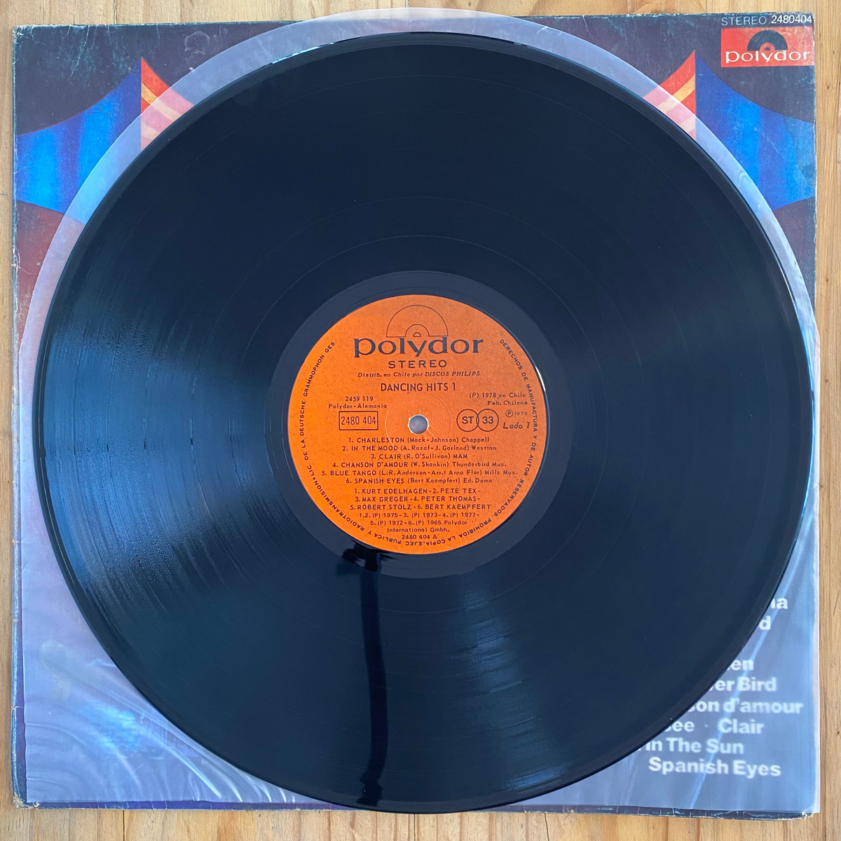 Various<br> Dancing Hits 1 1978 <br> Polydor – 2459 119
