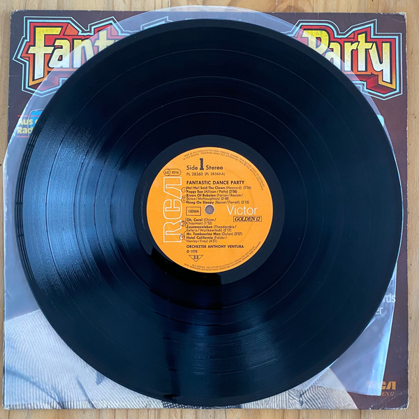 Orchester Anthony Ventura<br>Fantastic Dance Party 1979 <br>RCA – PL 28360