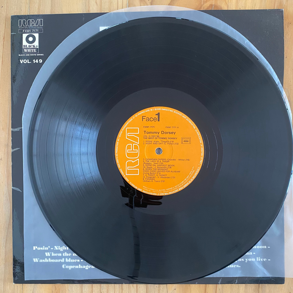 Tommy Dorsey<br>The Best Of Tommy Dorsey Volume 5 (1937/1938)<br>RCA – FXM1 7171