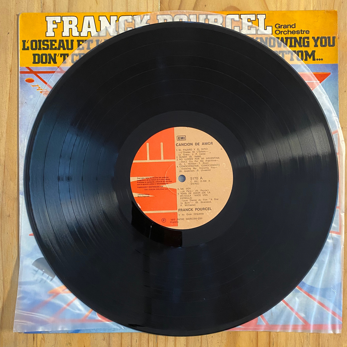 Franck Pourcel<br> Chanson D’Amour<br> EMI – 5170