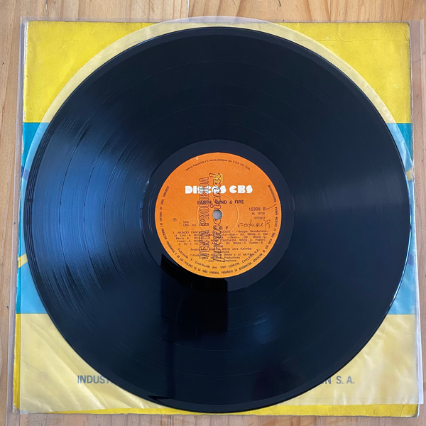 Earth, Wind & Fire<br> I Am [Edición Chilena] 1979<br> CBS – 15308