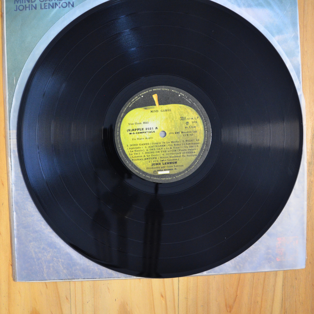 John Lennon <br> Mind Games 1974 <br> Apple Records – (S)Apple 2021