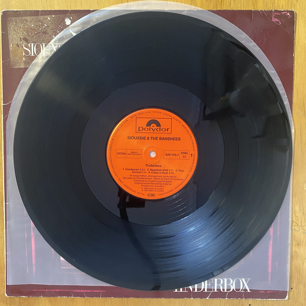 Siouxsie & The Banshees<br> Tinderbox 1986<br> Polydor – 829 145-1