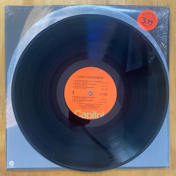 Lori Lieberman<br> Lori Lieberman 1972 <br> Capitol Records – ST-11081