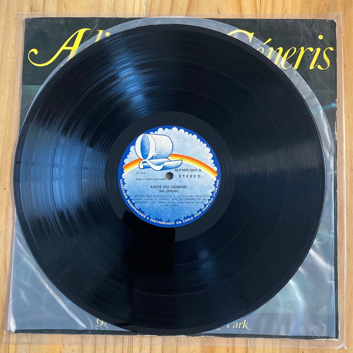 Sui Generis<br> Adiós Sui Géneris 1978<br> Quatro – NLP-MIC-5041