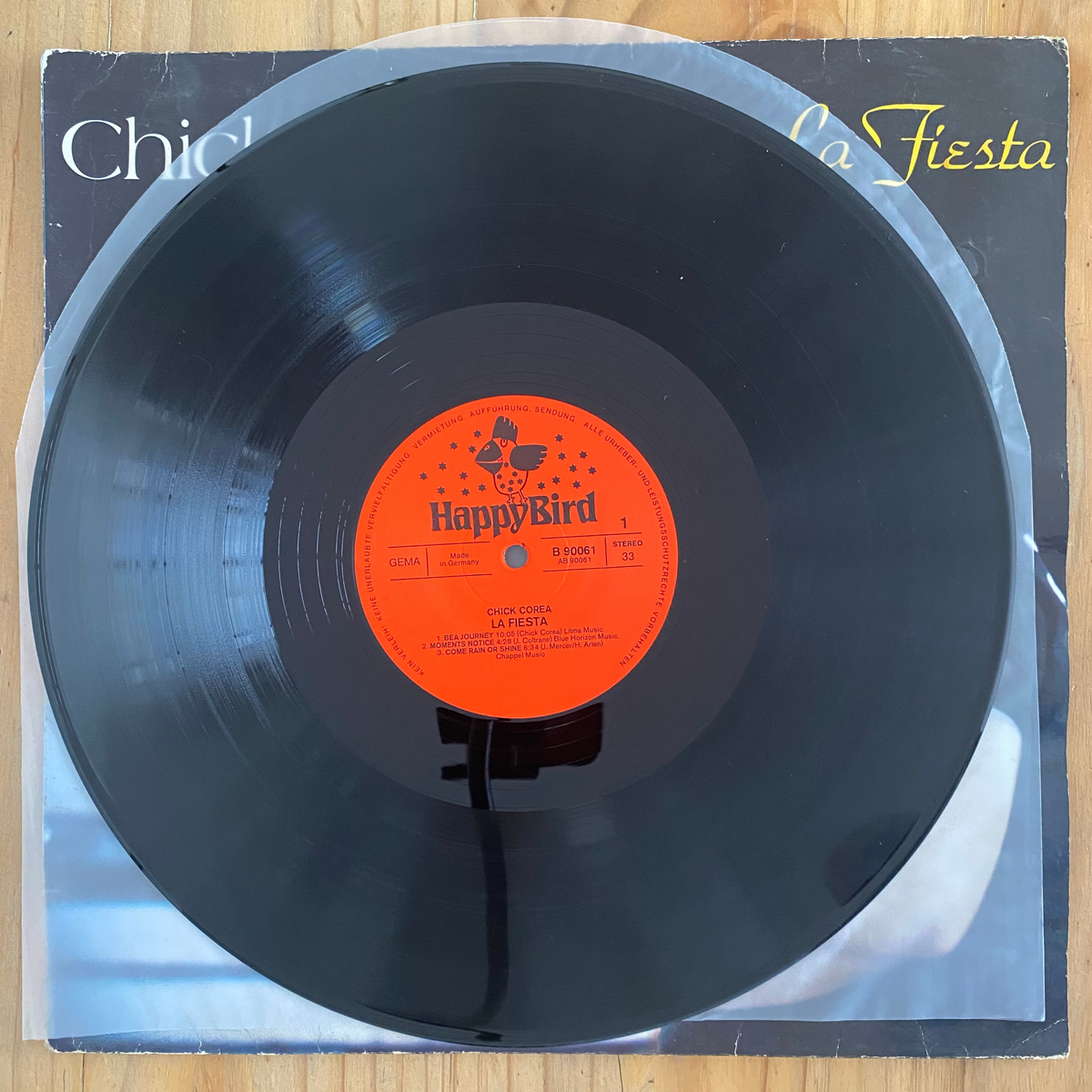 Chick Corea<br>La Fiesta 1981<br>Happy Bird – B 90 061