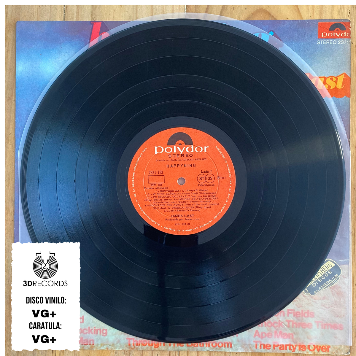 James Last<br>Happyning 1971<br>Polydor – 2371 133