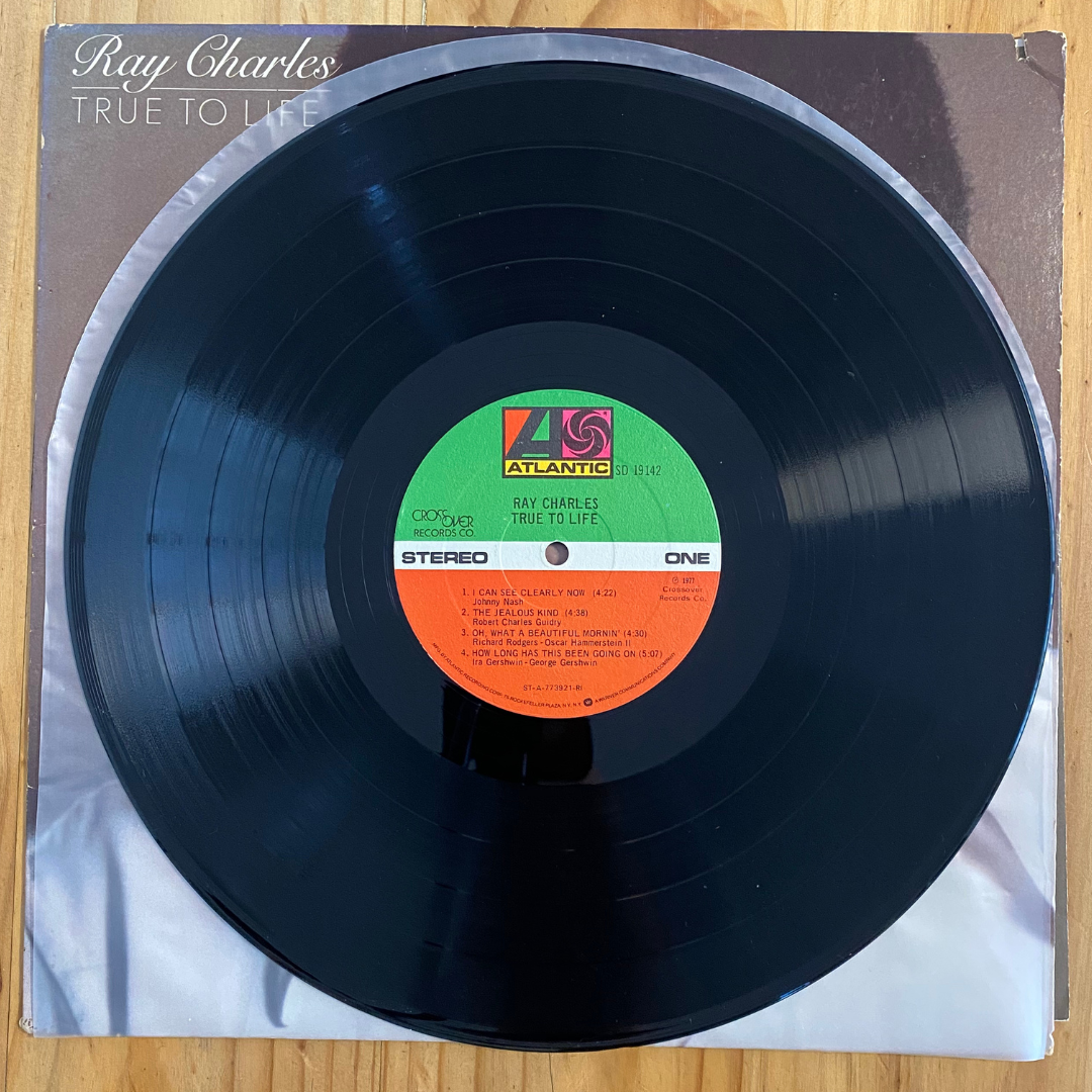 Ray Charles <br> True To Life 1977 <br> Atlantic – SD 19142