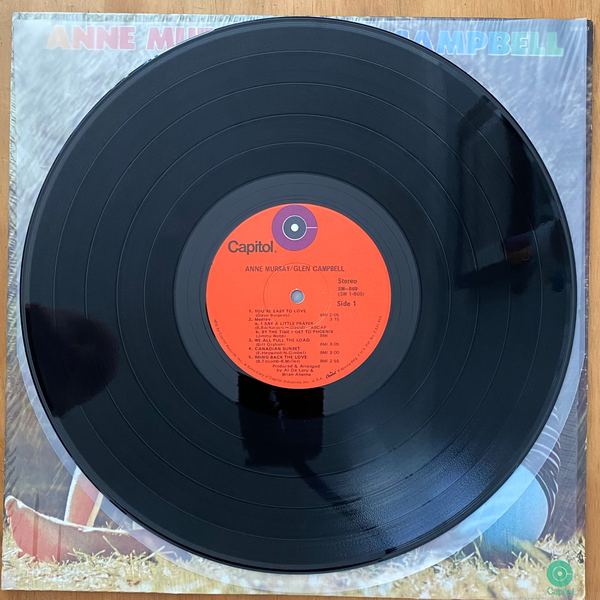 Anne Murray / Glen Campbell<br>Anne Murray / Glen Campbell 1971 <br>Capitol Records – SW-869