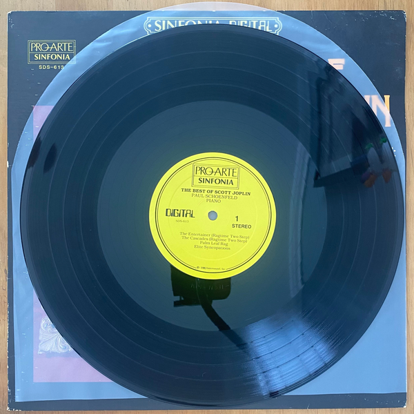 Paul Schoenfield<br> The Best Of Scott Joplin 1983<br> Pro Arte – SDS-613