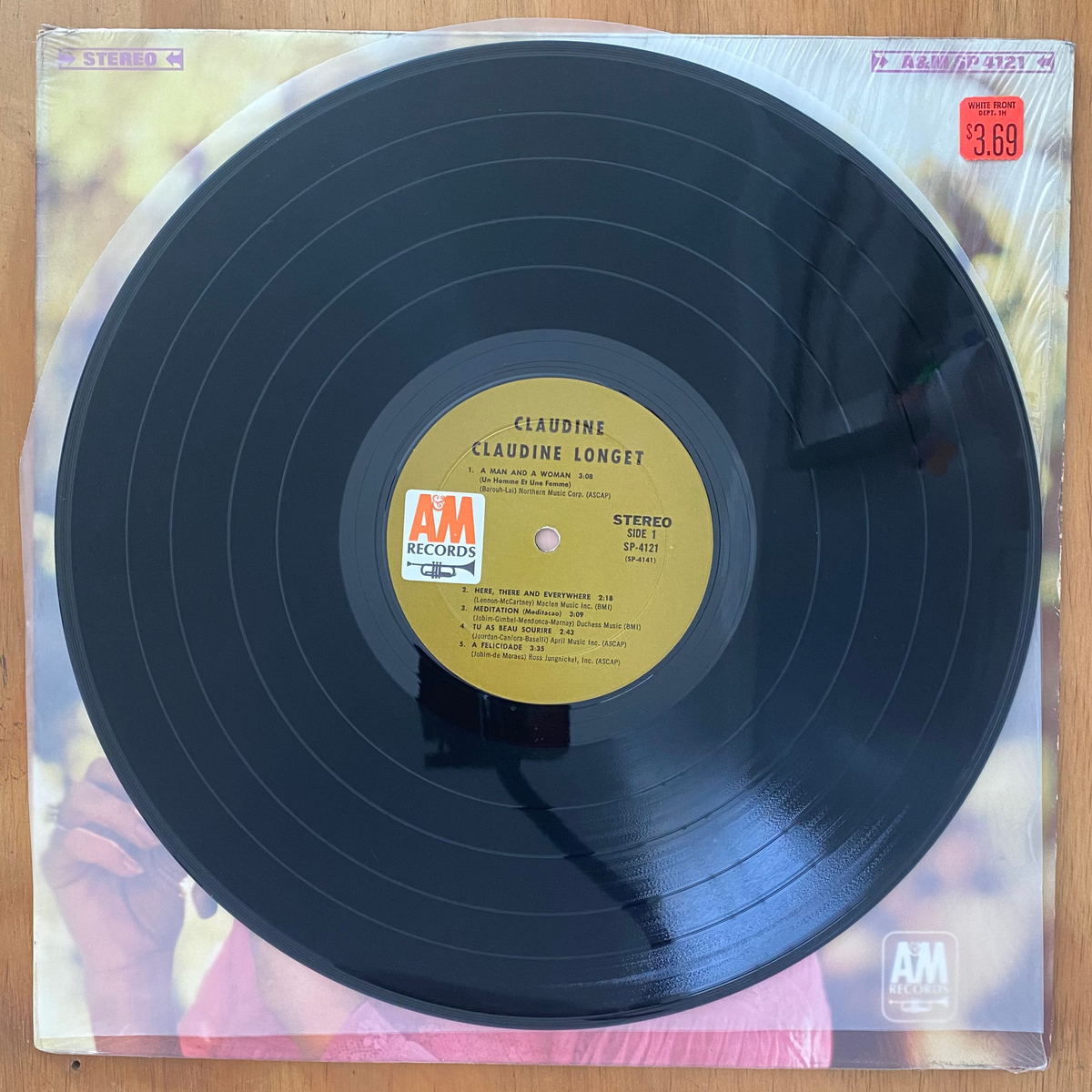 Claudine Longet<br>Claudine<br>A&M Records – SP 4121