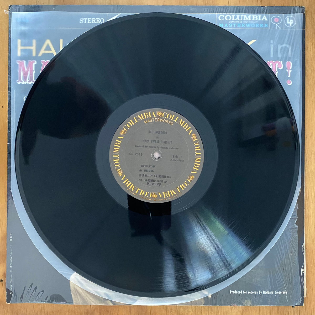 Hal Holbrook<br>Mark Twain Tonight 1970 <br>Columbia Masterworks – OS 2019