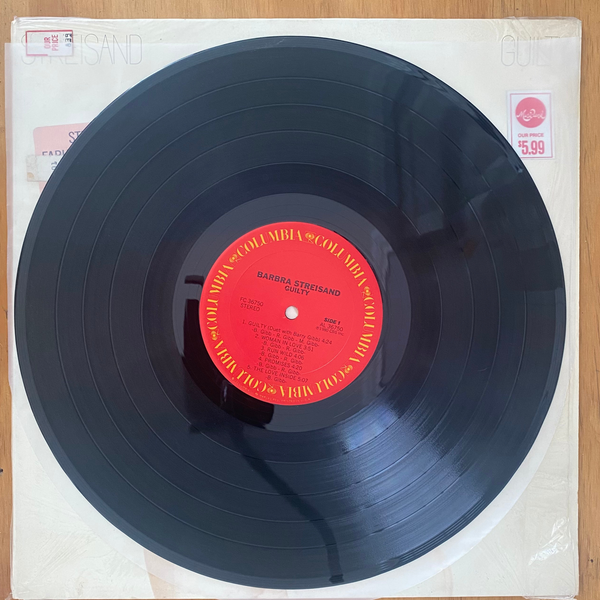 Barbra Streisand<br> Guilty 1980<br> Columbia – FC 36750