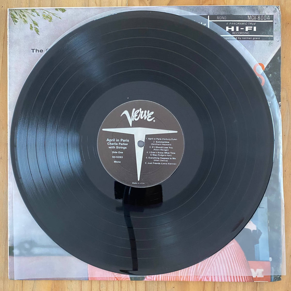 Charlie Parker With Strings<br>April In Paris<br>Verve Records – BOMC 50-5263