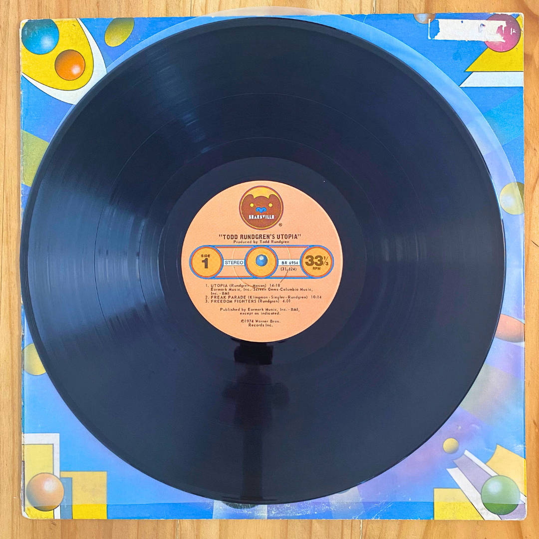 Utopia <br> Todd Rundgren's Utopia 1974 <br> Bearsville – BR 6954