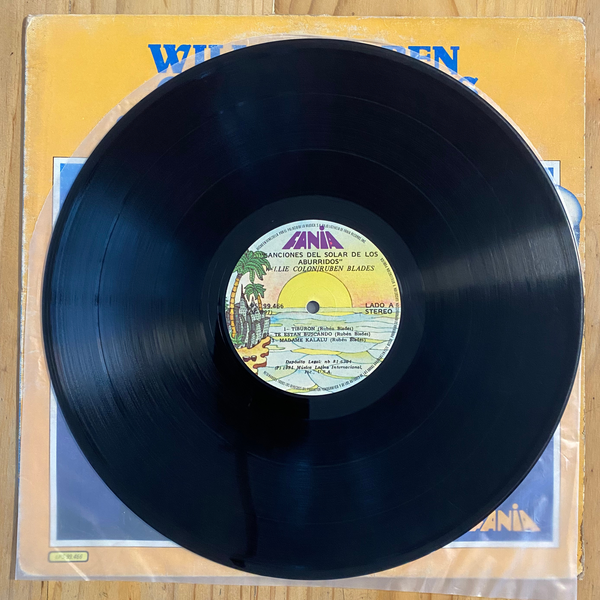 Willie Colón / Rubén Blades<br> Canciones Del Solar De Los Aburridos 1981 <br> Fania Records – LPS-99.466