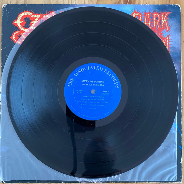 Ozzy Osbourne<br> Bark At The Moon 1983<br> CBS Associated Records – QZ 38987