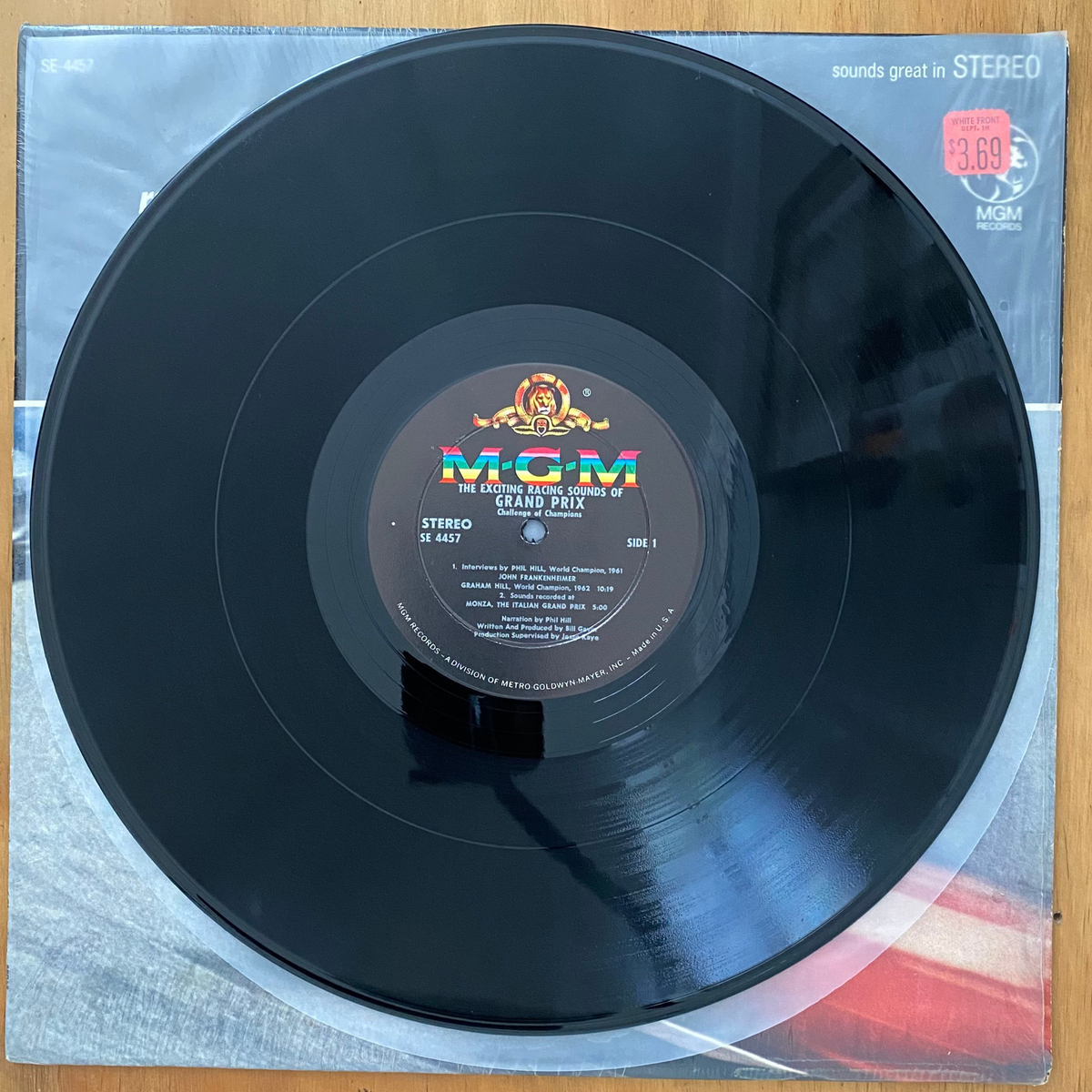 No Artist<br>The Exciting Racing Sounds Of Grand Prix 1967 <br>MGM Records – SE-4457