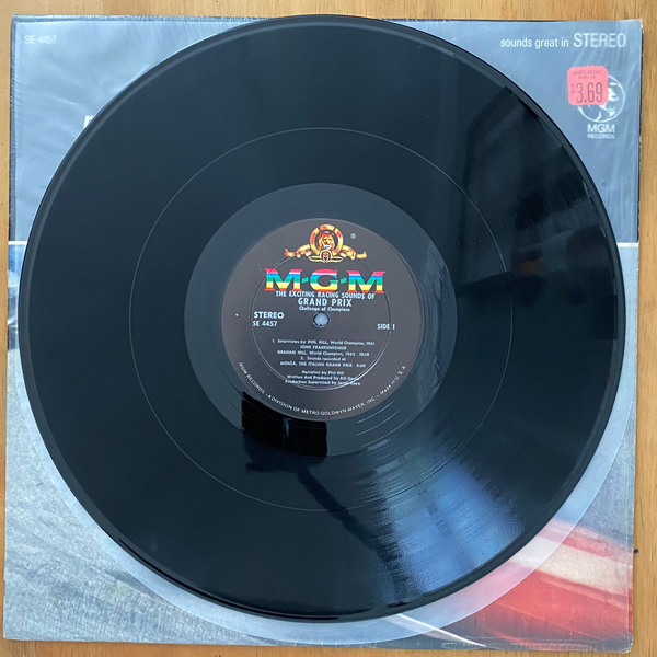 No Artist<br>The Exciting Racing Sounds Of Grand Prix 1967 <br>MGM Records – SE-4457