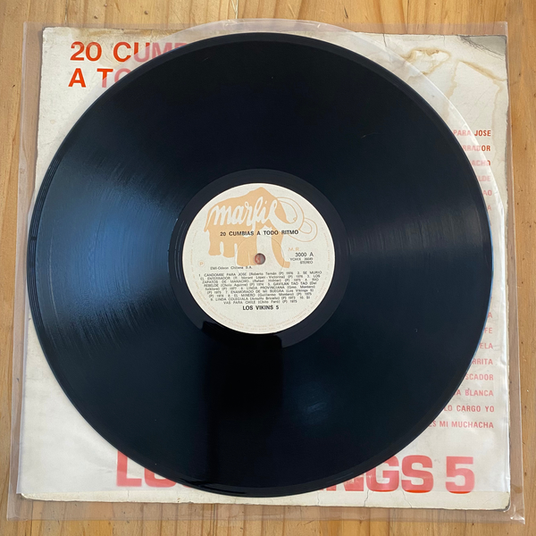 Los Vikings 5<br> 20 Cumbias A Todo Ritmo 1979<br> Marfil – 3000