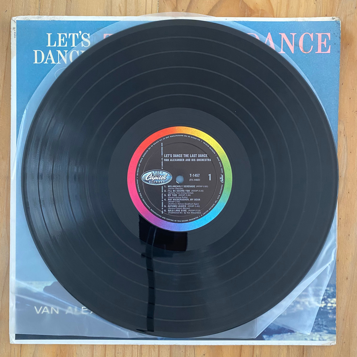 Van Alexander And His Orchestra<br>Let's Dance The Last Dance 1960 <br>Capitol Records – T1457