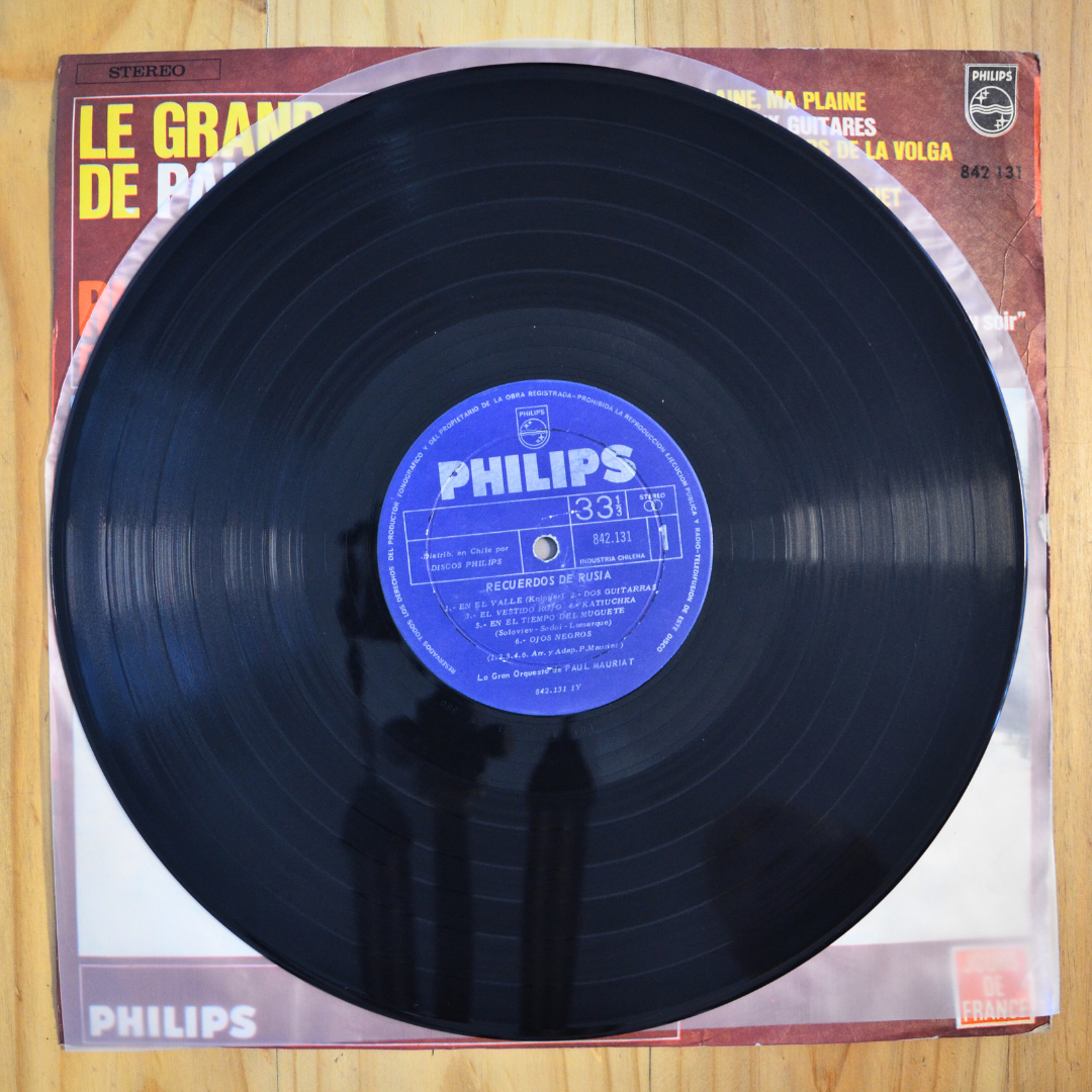 Le Grand Orchestre De Paul Mauriat <br> Recuerdos De Rusia (Russie De Toujours) 1977 <br> Philips – 842.131 PY