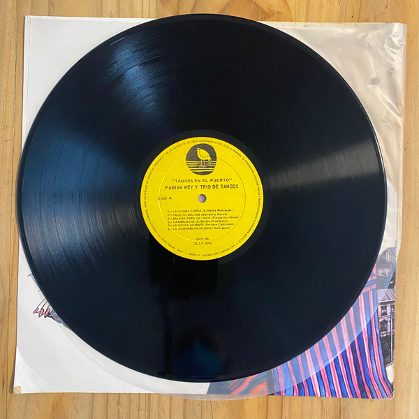 Fabian Rey y Trio de Tangos<br>Tangos En El Puerto 1972<br>Dicap – DCP-35