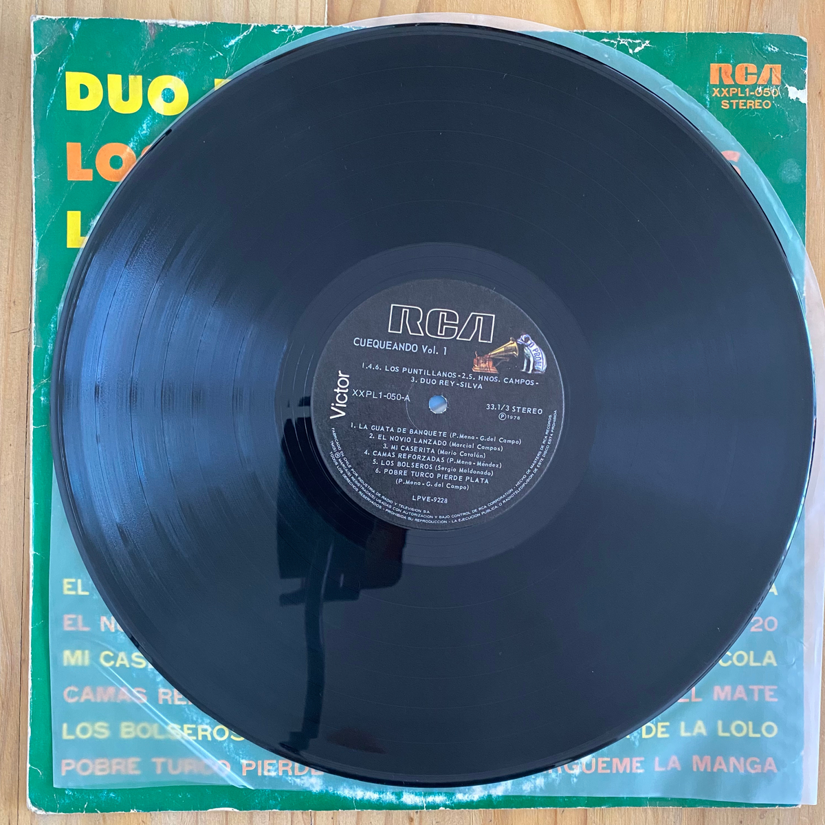 Duo Rey-Silva / Los Hermanos Campos / Los Puntillanos<br>Cuequeando Vol.1 1978<br>RCA – XXPL1-050