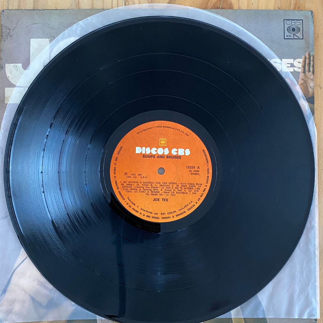Joe Tex<br> Bumps & Bruises 1977<br> Epic – PE 34666