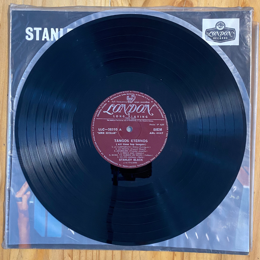 Stanley Black & His Orchestra <br> Tangos Eternos <br> London Records – ARL 4448