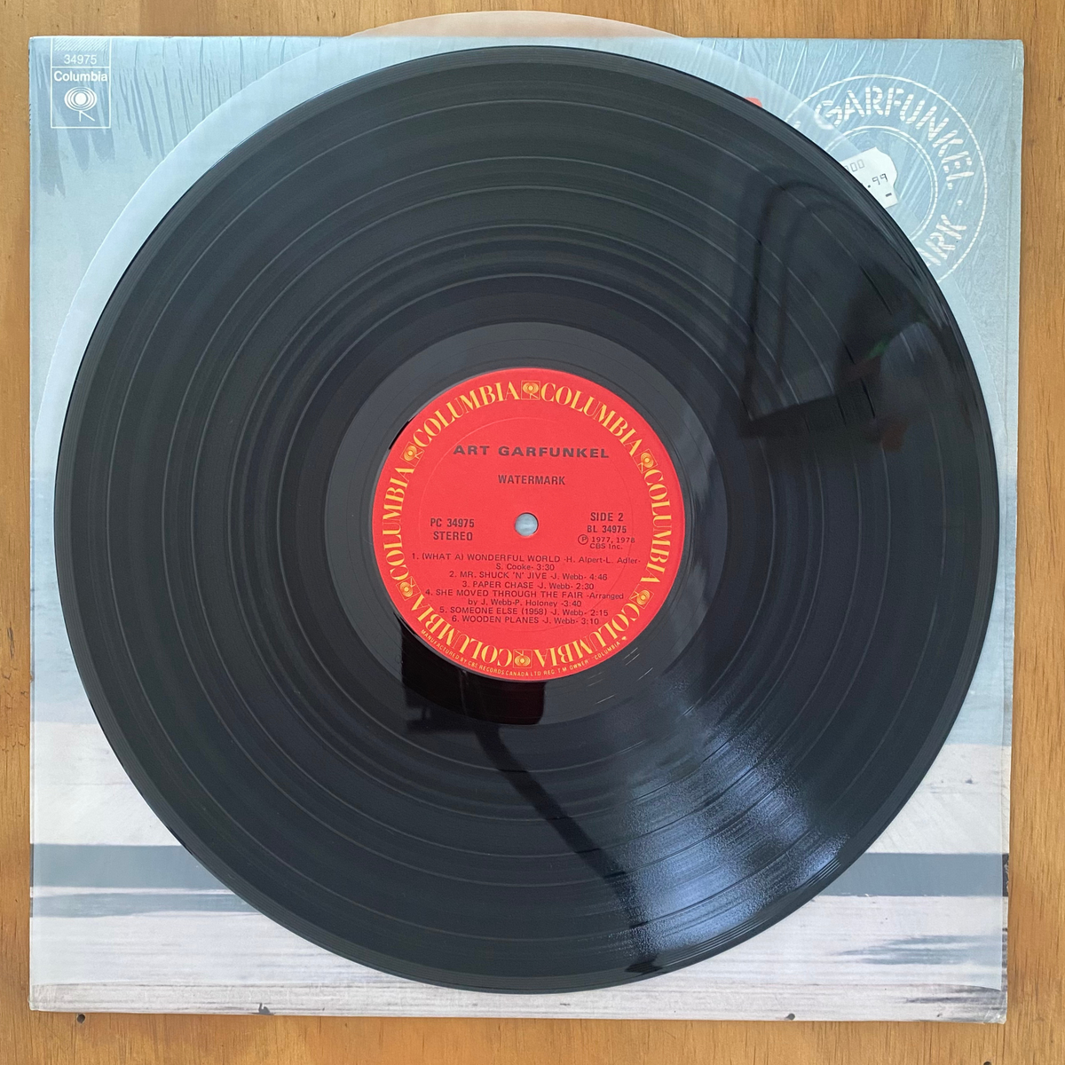 Art Garfunkel<br>Watermark 1978 <br>Columbia – PC 34975