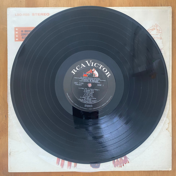 Ennio Morricone<br> A Fistful Of Dollars (An Original Soundtrack Recording) 1967 <br> RCA Victor – LSO-1135