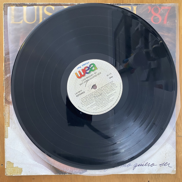 Luis Miguel<br> Soy Como Quiero Ser<br> WEA – LWI-6610